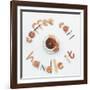 Food Lettering: Coffee Can Handle It-Dina Belenko-Framed Giclee Print