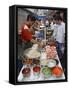 Food Market in Wuhan, Hubei Province, China-Andrew Mcconnell-Framed Stretched Canvas