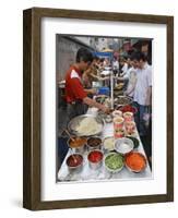 Food Market in Wuhan, Hubei Province, China-Andrew Mcconnell-Framed Photographic Print