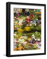 Food Market, Kota Bharu, North East Malaysia-Peter Adams-Framed Photographic Print