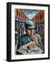 Food of the Street-PJ Crook-Framed Giclee Print