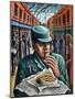 Food of the Street-PJ Crook-Mounted Giclee Print