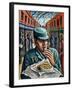Food of the Street-PJ Crook-Framed Giclee Print