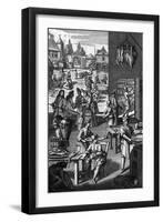 Food Preparation C17-null-Framed Art Print