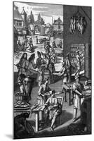 Food Preparation C17-null-Mounted Art Print