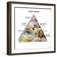 Food Pyramid-David Munns-Framed Premium Photographic Print