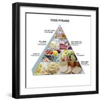 Food Pyramid-David Munns-Framed Premium Photographic Print