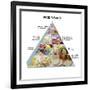 Food Pyramid-David Munns-Framed Photographic Print