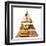 Food Pyramid-egal-Framed Art Print