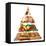 Food Pyramid-egal-Framed Stretched Canvas