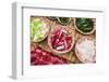 Food Stall in Nishiki-Koji Market-Jon Hicks-Framed Photographic Print