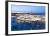 Food Stalls in Place Djemaa El Fna at Night, Marrakech, Morocco, North Africa, Africa-Matthew Williams-Ellis-Framed Photographic Print