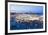 Food Stalls in Place Djemaa El Fna at Night, Marrakech, Morocco, North Africa, Africa-Matthew Williams-Ellis-Framed Photographic Print