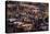 Food Stalls in the Evening, Djemaa El Fna, Marrakesh, Morocco, North Africa, Africa-Gavin Hellier-Stretched Canvas