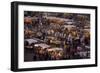 Food Stalls in the Evening, Djemaa El Fna, Marrakesh, Morocco, North Africa, Africa-Gavin Hellier-Framed Photographic Print
