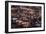 Food Stalls in the Evening, Djemaa El Fna, Marrakesh, Morocco, North Africa, Africa-Gavin Hellier-Framed Photographic Print