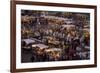 Food Stalls in the Evening, Djemaa El Fna, Marrakesh, Morocco, North Africa, Africa-Gavin Hellier-Framed Photographic Print