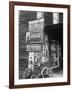 Food Store Called Leo's Place Covered with Beverage Ads Incl. Coca Cola, 7 Up, Dr. Pepper and Pepsi-Alfred Eisenstaedt-Framed Photographic Print