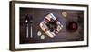 Food Stylishly Presented on a Table-Luis Beltran-Framed Photographic Print