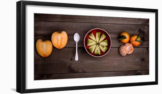 Food Stylishly Presented on a Table-Luis Beltran-Framed Photographic Print