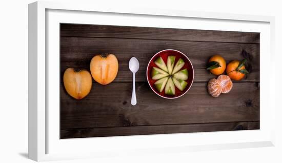 Food Stylishly Presented on a Table-Luis Beltran-Framed Photographic Print