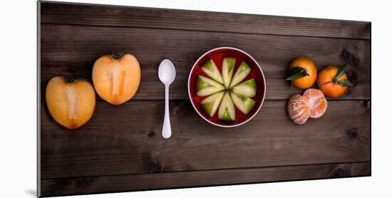 Food Stylishly Presented on a Table-Luis Beltran-Mounted Photographic Print