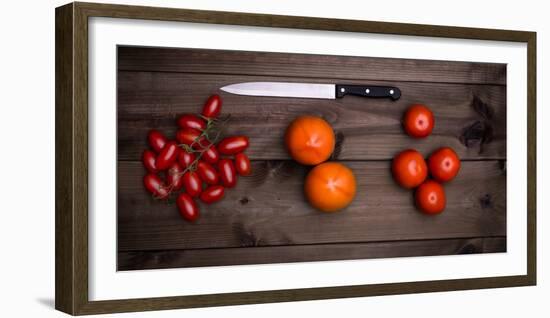 Food Stylishly Presented on a Table-Luis Beltran-Framed Photographic Print