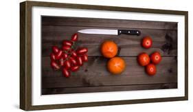 Food Stylishly Presented on a Table-Luis Beltran-Framed Photographic Print