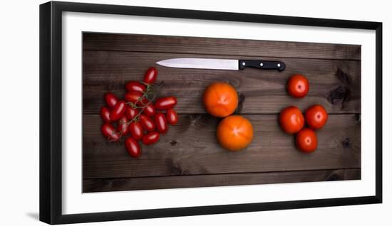 Food Stylishly Presented on a Table-Luis Beltran-Framed Photographic Print