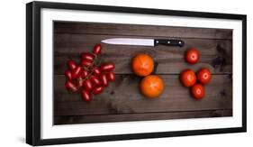 Food Stylishly Presented on a Table-Luis Beltran-Framed Photographic Print