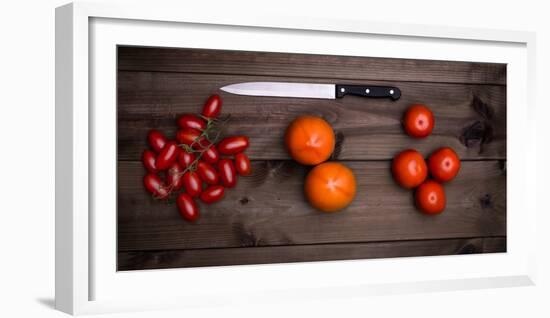 Food Stylishly Presented on a Table-Luis Beltran-Framed Photographic Print