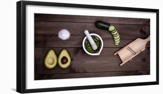 Food Stylishly Presented on a Table-Luis Beltran-Framed Premium Photographic Print