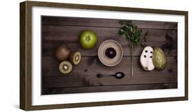 Food Stylishly Presented on a Table-Luis Beltran-Framed Photographic Print