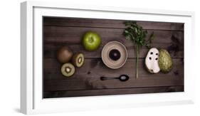 Food Stylishly Presented on a Table-Luis Beltran-Framed Photographic Print