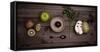 Food Stylishly Presented on a Table-Luis Beltran-Framed Stretched Canvas