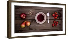 Food Stylishly Presented on a Table-Luis Beltran-Framed Photographic Print