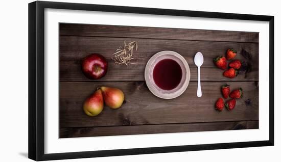 Food Stylishly Presented on a Table-Luis Beltran-Framed Photographic Print