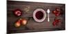 Food Stylishly Presented on a Table-Luis Beltran-Mounted Photographic Print