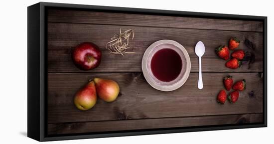 Food Stylishly Presented on a Table-Luis Beltran-Framed Stretched Canvas