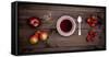 Food Stylishly Presented on a Table-Luis Beltran-Framed Stretched Canvas