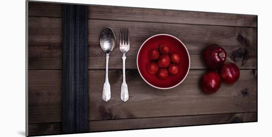 Food Stylishly Presented on a Table-Luis Beltran-Mounted Photographic Print