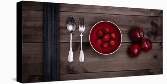 Food Stylishly Presented on a Table-Luis Beltran-Stretched Canvas