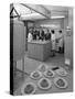 Food Tasting in a New Experimental Kitchen, Batchelors Foods, Sheffield, South Yorkshire, 1966-Michael Walters-Stretched Canvas