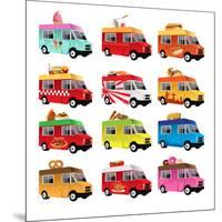 Food Truck-Artisticco LLC-Mounted Print