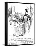 Food Values in Our Restaurants, 1917-null-Framed Stretched Canvas