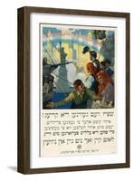 Food Will Win the War (Yiddish), circa 1917-Charles E. Chambers-Framed Art Print