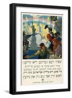 Food Will Win the War (Yiddish), circa 1917-Charles E. Chambers-Framed Art Print