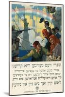 Food Will Win the War (Yiddish), circa 1917-Charles E. Chambers-Mounted Art Print