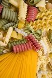 Various Types of Coloured Pasta-Foodcollection-Photographic Print