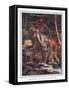 Fool and Want-Wit Washing the Ethiopian-John Byam Liston Shaw-Framed Stretched Canvas